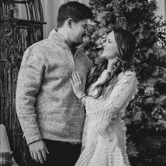 ✨ Host Pick Dotted-Swiss Ruffle Bridal Dress - Picture 6 of 6